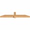 Ekena Millwork Eugene Smooth Timber Gable Bracket, Western Red Cedar, 84"W x 17"H x 5 1/2"D x 5 1/2"F, 5/12 Pitch GBW084X17X0606EUG00SWR - alternate 3